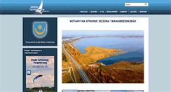 Desktop Screenshot of jezioro-tarnobrzeskie.eu